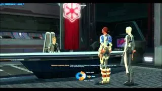 SWTOR - Funny Female Bounty Hunter Conversation