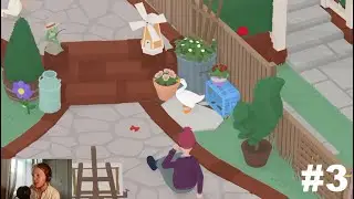 Untitled Goose Game #3 - Neighborly Dispute About Clothes