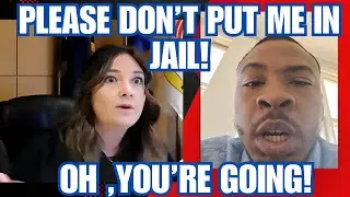 Judge DiSanto FACES OFF with a REPEAT Offender Asking for Mercy!