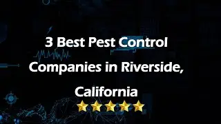 3 Best Pest Control Companies in Riverside, California | Pest Extermination