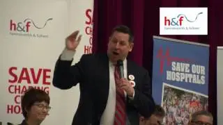Save Charing Cross Hospital meeting: Speech by Cllr Stephen Cowan