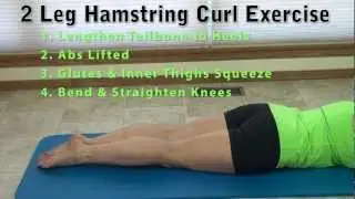 Knee Strengthening Exercise - 2 Leg Hamstring Curl