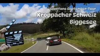 spontane Cabrio Tour - Kroppacher Schweiz - Biggesee