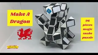 Создай дракона — головоломка «Волшебная змея» из 96 деталей #snakelordmagicsnakepuzzletutorial