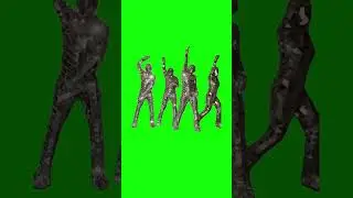 Disco Ball People Dancing | Green Screen #dance #boogie #trend #mirror #dancing #meme #fyp
