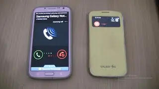 Over the Horizon Incoming+Ringing alarms at the Same Time Samsung Galaxy Note 2 Pink+S4 Yellow cover
