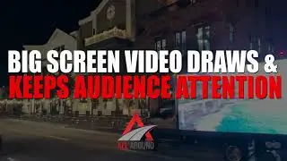 Big Screen Video Draws Attention - All Around Digital Media - LED Truck Advertising
