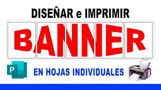Como hacer un Banner en Publisher F&aacute;cil y R&aacute;pido ✅