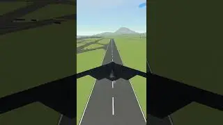 B2 Spirit accident - crash recreation in PTFS  #roblox #aviation #flight #b2spirit #crash #accident