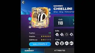 CHIELLINI : Best CB or Just Good ? 🤔 #fcmobile