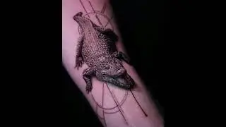 Crocodile Forearm Tattoo