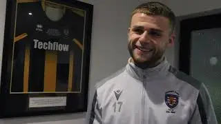 Reaction: Morpeth striker Sam Hodgson Post Marine (H)