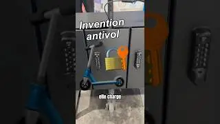 Fini le vol de trottinette &eacute;lectrique avec cette innovation en mati&egrave;re de s&eacute;curit&eacute; urbaine !