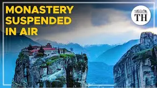 The monastery 'suspended in air'