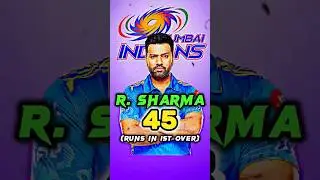 Most Run in The 1st Over in IPL 2023 #cricket #shorts