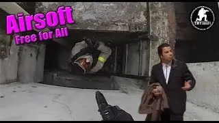 ALEMÃO DO AIRSOFT GAMEPLAY - HOSPITAL DO MEDO 20/08/16 FREE FOR ALL