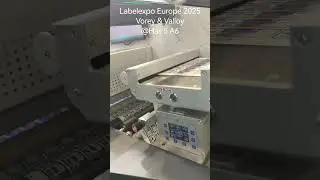 Vorey had good performance at Labelexpo Europe #Labelexpo#labelcutter #labelprinting #label