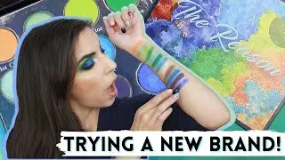 SWATCHING A NEW (TO ME) INDIE BRAND | DJ's Unique Boutique The Reasons Palette