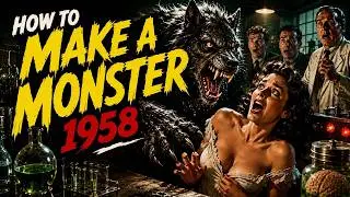 How to Make a Monster (1958) | Classic Horror / Sci-Fi | Paul Brinegar | Full Film | English