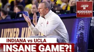 REACTION: Indiana vs UCLA is GAME OF THE YEAR in the Big Ten! CRAZY finish for Hoosiers and Bruins!
