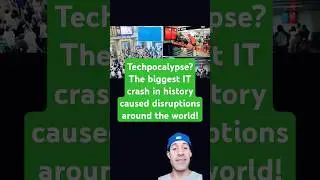 #crowdstrike causes the #largest #it #outage in history disrupting #airlines #banks #media and more!