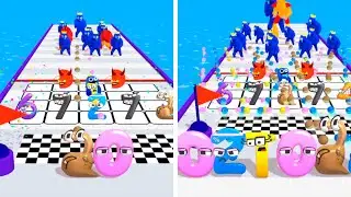 Merge Alphabet and Number Lore Run ❤️ Level 41-50 ❤️ iOS Android Gameplay