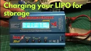 LIPO Storage Charging on Imax B6 charger