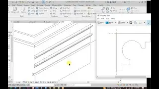 BIM Revit Architectural Create Family wall sweep design