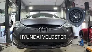 front strut mount replacement ... hyundai veloster 2011-2017 (torque specs)