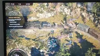 Iron Harvest - Spinning train cannon bug