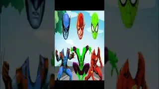 Wrong Heads Top Superheroes Puzzle | Spiderman | Flash | Logan | Shorts