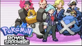 POKEMON ROYAL SAPPHIRE ELITE 4 + CHAMPION (PERMADEATH)