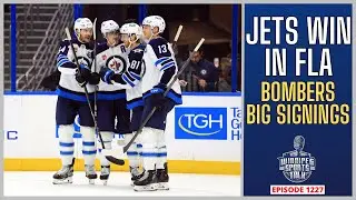 Winnipeg Jets win in Florida, are in Dallas tonight | Bombers big free agency