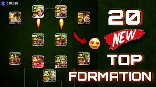 20 new formations of the week 🔥 || 424 like formation || 4114 formation available!? ||