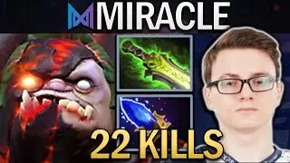 Pudge Dota 2 Gameplay Miracle with 22 Kills - TI12