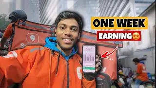 Swiggy Delivery Karke One Week Ki Earning😱
