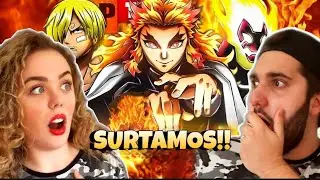 REACT- Rap: Então Queime 2 (RENGOKU, SANJI, CHAMAS....) // TK RAPS