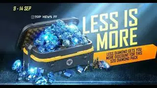 Tonight Updates Next Topup Event 9th September | Less is more Diamond Topup event |