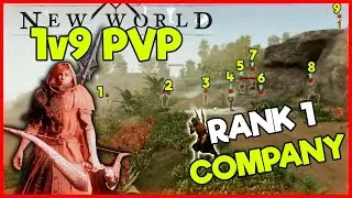 Soloing The Biggest Company | NEW WORLD | PVP MOVIE