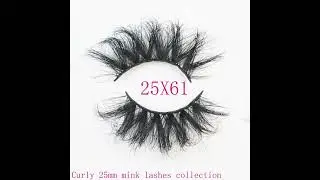 Curly 25mm Mink Lashes Vendor | O ONE LASHES