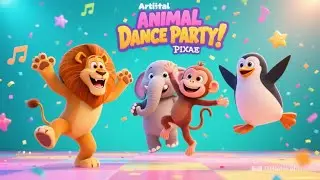 Animal Dance Song 🐾 | Move Your Body | Dance Party Nursery Rhymes for Kids | Fun Nursery Rhymes