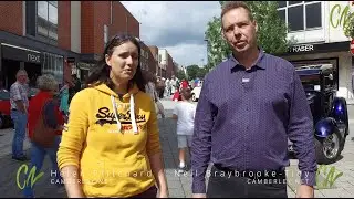 Helen and Neil at Collectively Camberley Car Show 2019