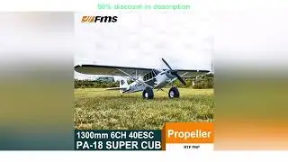 Latest Products You Must Know!&nbsp;FMS Remote Control Model Plane 1300MM 1.3M PA-18 J3 Piper Super Cu