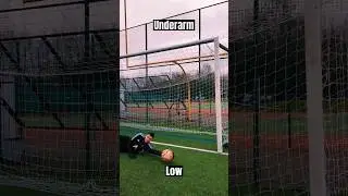 Over Vs Under Arm Position #goalkeeping #gk #goalkeeper #goalkeepertips #goalkeepertraining #soccer