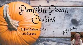 Pumpkin Pecan Cookies |  Jill 4 Today