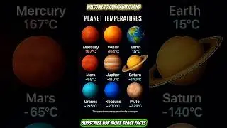 Hottest and Coldest Planets in Our Solar System | Planet Temperatures Explained