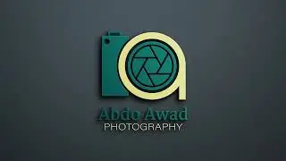 How to create Photography Logo - Abdo Awad Photography logo