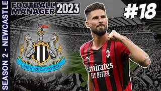 FM23 NEWCASTLE | Part 18 | LAZIO | EUROPA LEAGUE SEMI FINALS | SEASON TWO | Football Manager 2023