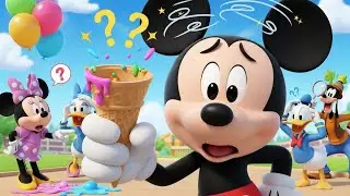 Mickey Missing Ice Cream Mystery 🍦🕵️&zwj;♂️ | Fun Kids Detective Adventure!