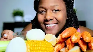 VIRAL SAM'S CLUB CRAB LEGS SEAFOOD BOIL MUKBANG| Let's Chat